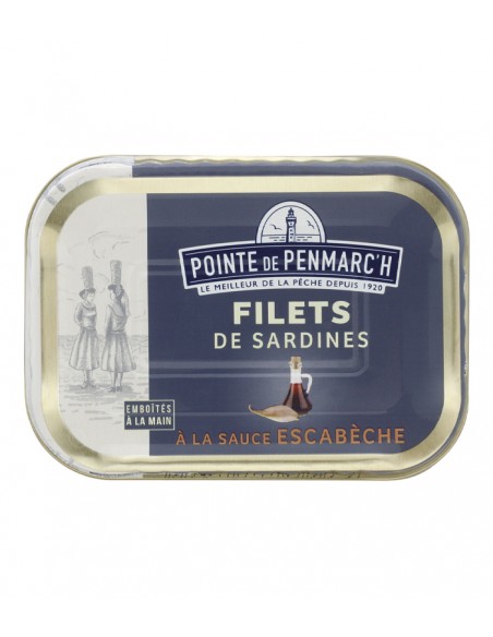 Filets de sardines à la sauce escabèche 100g