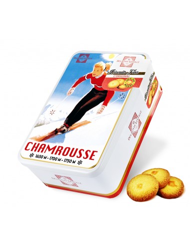 Coffret sucre - Chamrousse, skieuse au soleil 300g