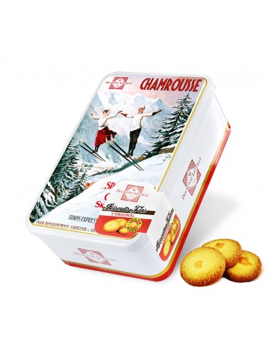 Coffret sucre - Chamrousse, les 2 skieurs 300g