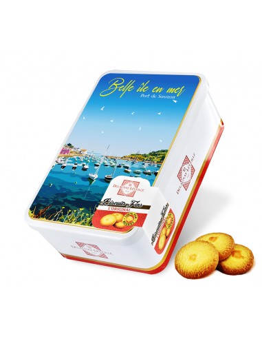 Coffret sucre - Belle-Isle en Mer, port de Sauzon 300g