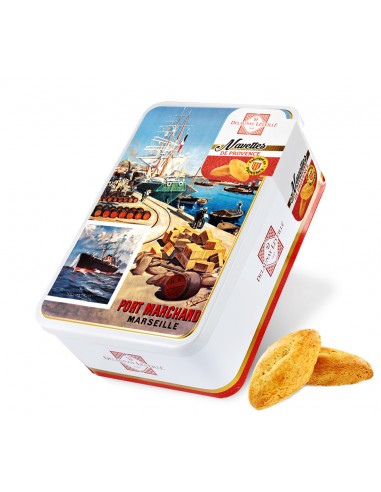 Coffret sucre - Marseille port marchand 300g