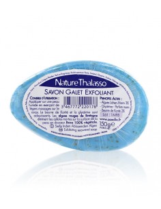 Savon galet exfoliant aux algues 150g 2