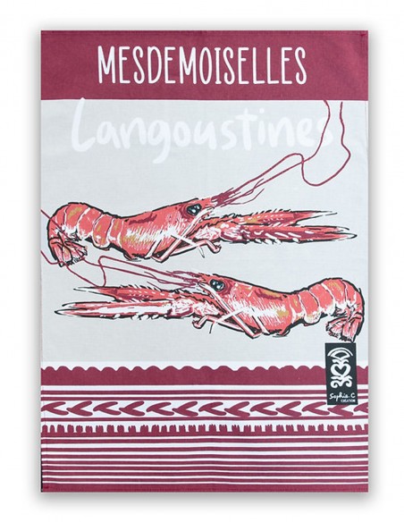 Torchon "Mesdemoiselles langoustines"