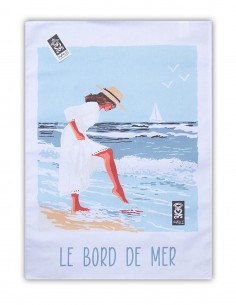 Torchon "Bord de mer"