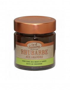 Confiture rhubarbe aux amandes 270g