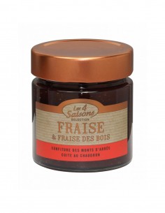 Confiture fraise et fraise des bois 270g