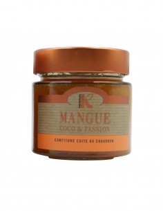 Confiture mangue coco passion 270g
