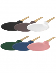 Crêpière plancha marron Cookut 26cm 2