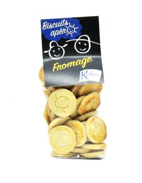 Biscuits apéritifs fromage 100g