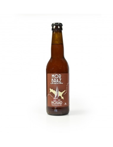 Bière ambrée Mor Braz 33cl