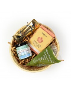 panier bien être matin calme patchouli bains aux algues 2