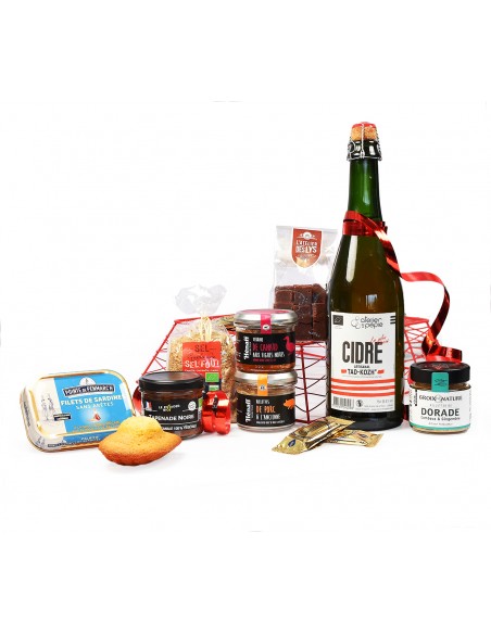 panier gourmand trésors de l'épicurien