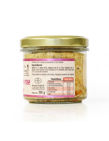 Saumon fumé au Poivre rose & Sel de Guérande – ingrédients