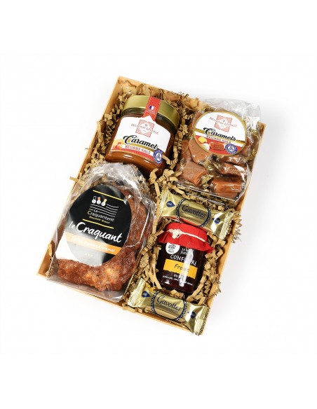 plaisir sucré, panier gourmand sucré