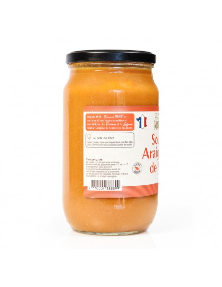 Soupe d'Araignées de Mer (Bisque) – L'Atelier Bernard Marot ean