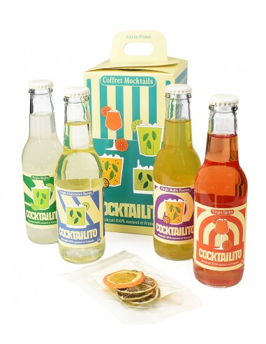 coffret mocktails 4 boissons 20 cl Cocktailito