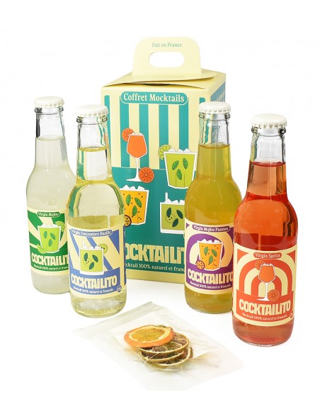 coffret mocktails 4 boissons 20 cl Cocktailito
