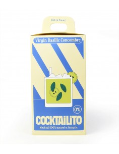 Pack de 4 Virgin Concombre Basilic - cocktailito 2