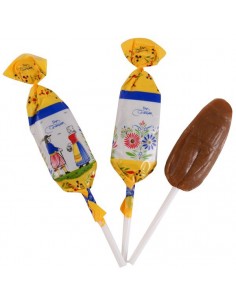 Sachet de 12 sucettes caramel au beurre salé au Sel de Guérande 2