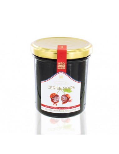 Confiture Cerise noire 220g - Francis Miot