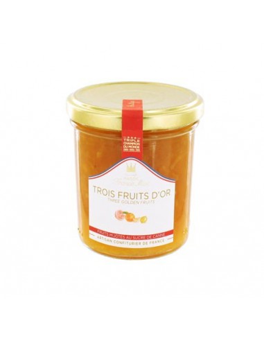 Confiture trois fruits d'or 220g - Francis Miot