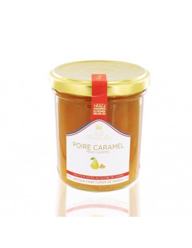 Confiture Poire caramel 220g - Francis Miot