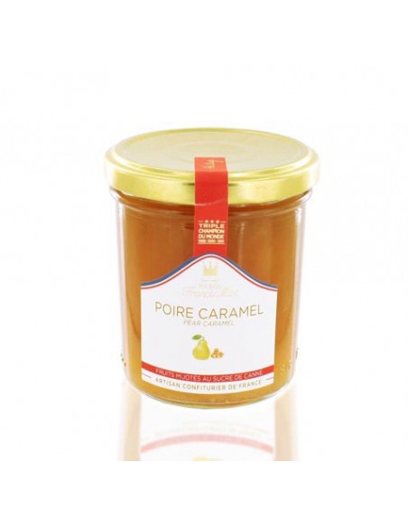 Confiture Poire caramel 220g - Francis Miot