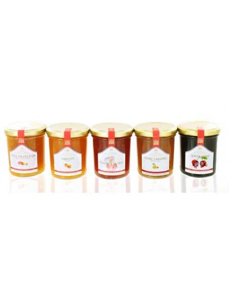 Confiture Poire caramel 220g - Francis Miot