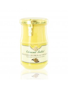 Moutarde de Dijon au vin blanc 210g - Edmond Fallot