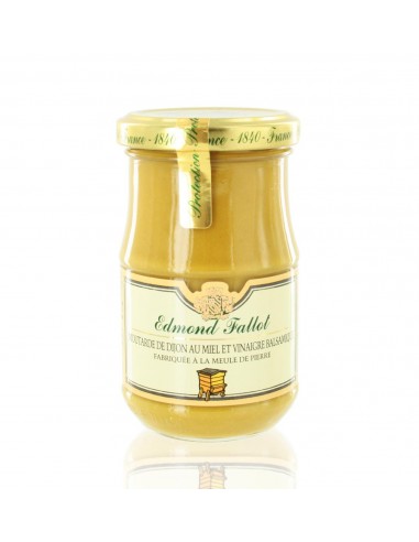 Moutarde au Miel & Vinaigre Balsamique 210g - Edmond Fallot